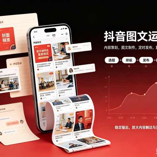 固镇抖音图文代运营服务
